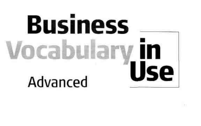 Business Vocabulary in Use.pdf ebook download - Advanced (by Bill Mascull)